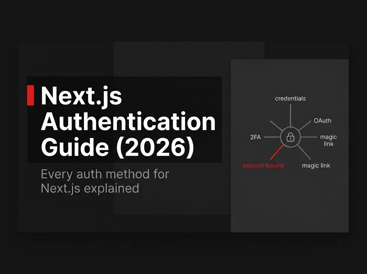Authentication methods hub with credentials, OAuth, and 2FA spokes illustration.