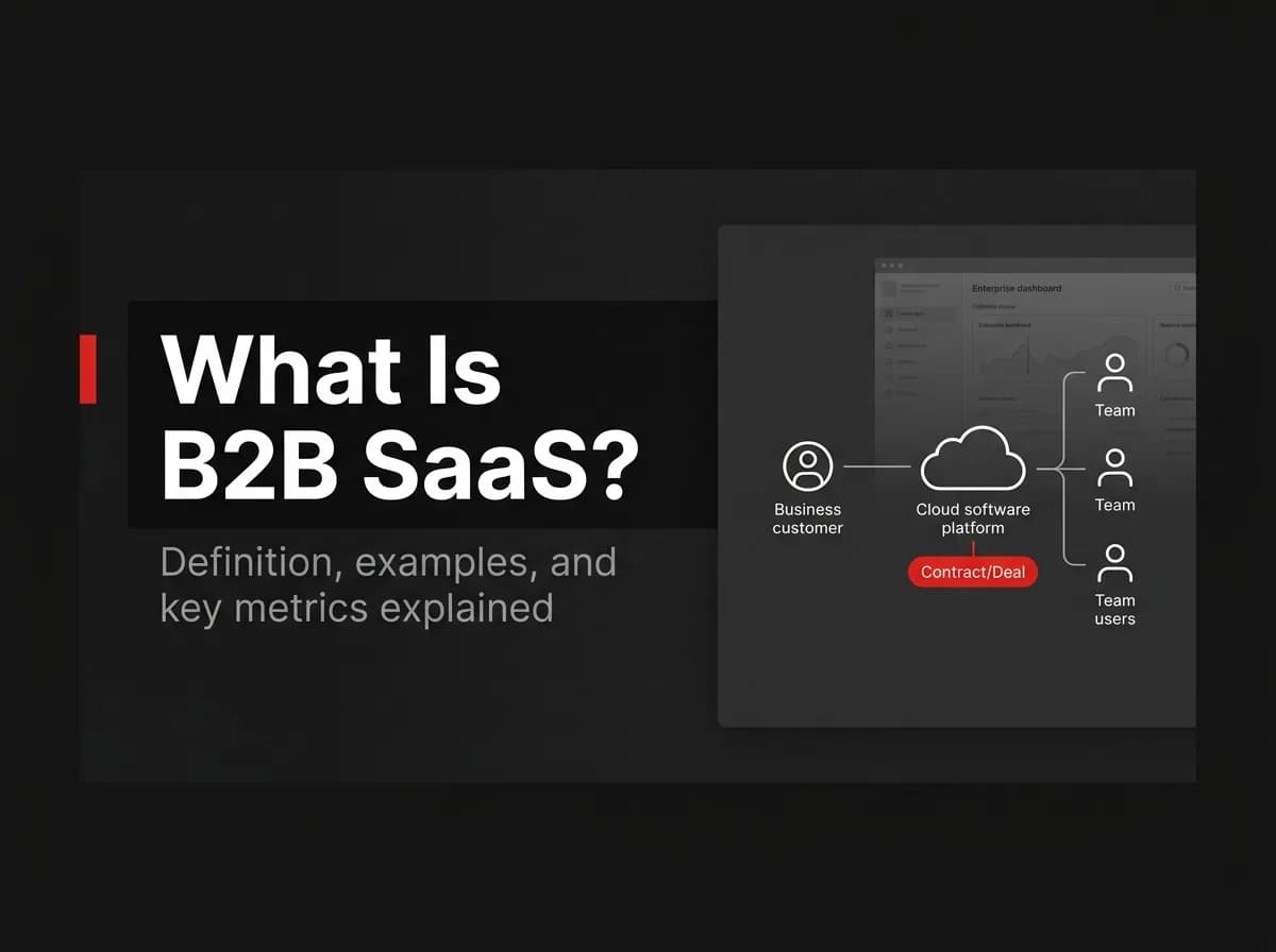 Business customer connecting to cloud software serving team users illustration.