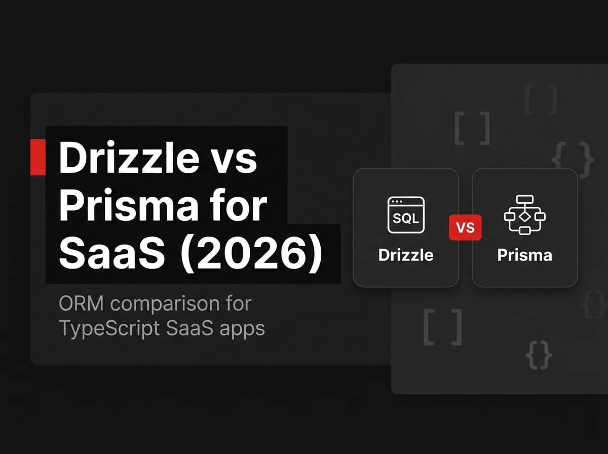 Drizzle and Prisma ORM comparison illustration.