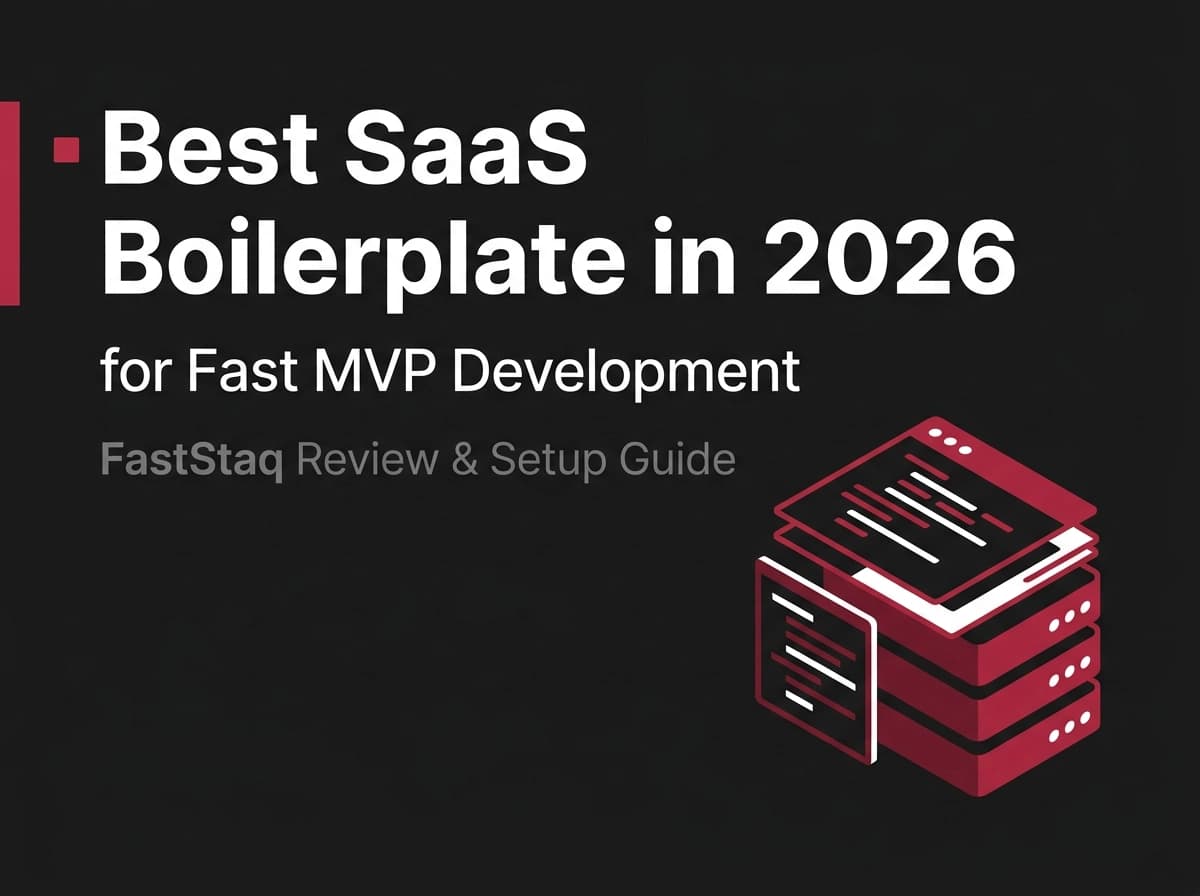 Best SaaS Boilerplate in 2026 for Fast MVP Development